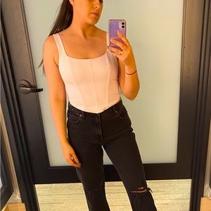 A&F Corset Top